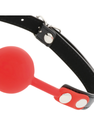 Darkness - Bavaglino In Silicone Rosso - DARKNESS BONDAGE - Ball Gag e Bavagli | erosidea.com