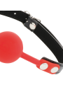 Darkness - Bavaglino In Silicone Rosso - DARKNESS BONDAGE - Ball Gag e Bavagli | erosidea.com