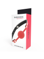 Darkness - Bavaglino In Silicone Rosso - DARKNESS BONDAGE - Ball Gag e Bavagli | erosidea.com