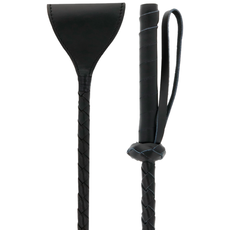Darkness - Frusta Nera Whipper - DARKNESS SENSATIONS - Fruste e Sculacciatori | erosidea.com