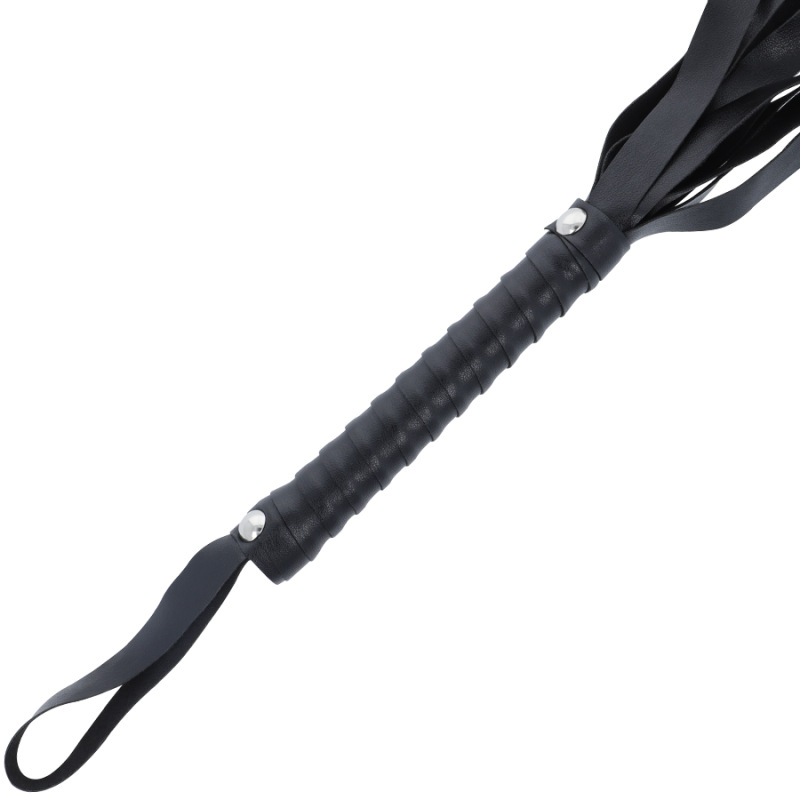 Darkness - Frusta Bondage Nera 51 Cm - DARKNESS SENSATIONS - Fruste e Sculacciatori | erosidea.com