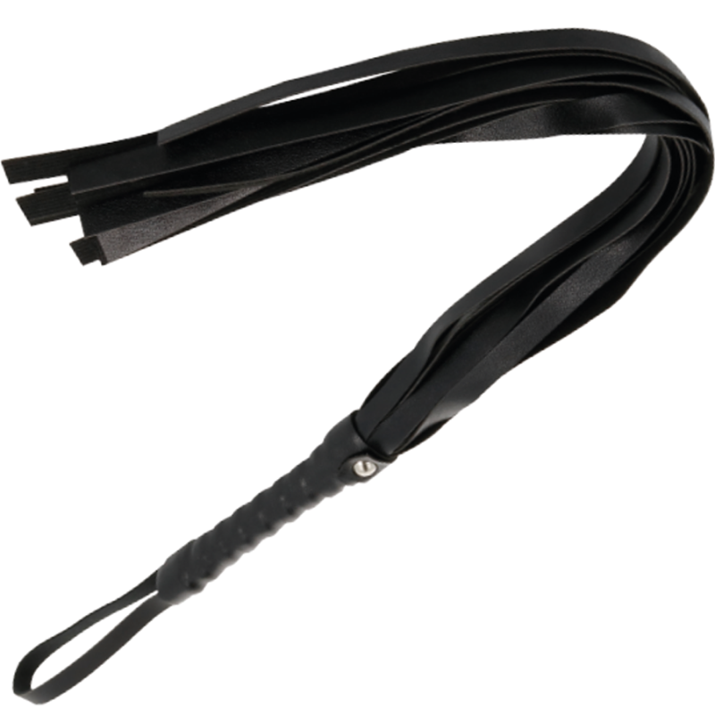 Darkness - Frusta Bondage Nera 45 Cm - DARKNESS SENSATIONS - Fruste e Sculacciatori | erosidea.com