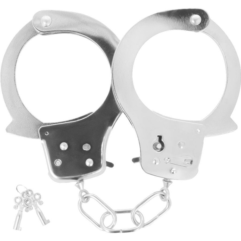 Darkness - Manette In Metallo Con Chiavi - DARKNESS BONDAGE - Manette e Polsini | erosidea.com