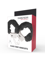 Darkness - Manette In Metallo Rivestite Nere - DARKNESS BONDAGE - Manette e Polsini | erosidea.com