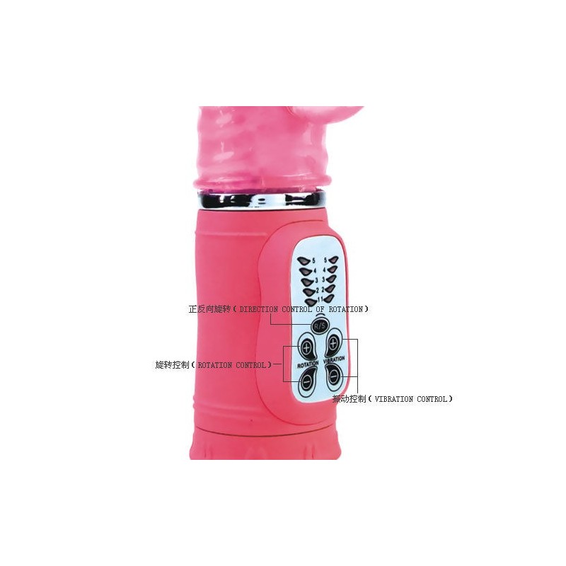 Vibratore Rabbit Baile Cute Passione Bunny 27Cm - BAILE ROTATIONS - Vibratori Rabbit | erosidea.com