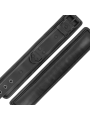 Darkness - Manette Regolabili Alla Caviglia In Pelle Nera - DARKNESS BONDAGE - Manette e Polsini | erosidea.com