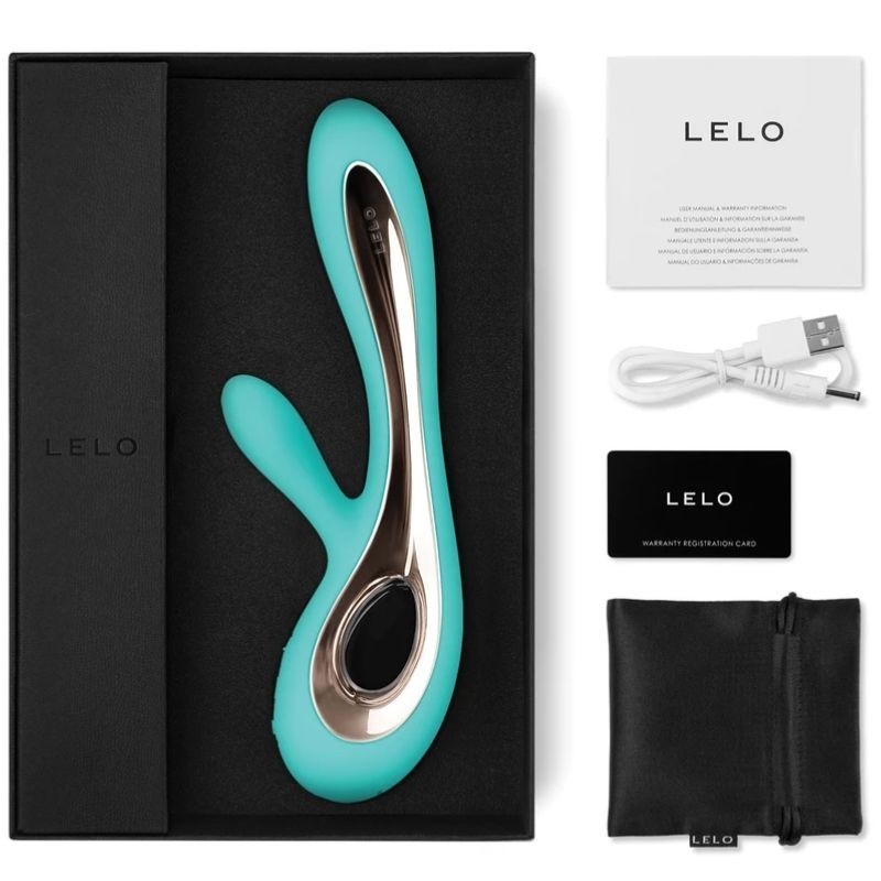 Vibratore Lelo Soraya 2 Rabbit Aqua - Lelo - Vibratori Rabbit | erosidea.com