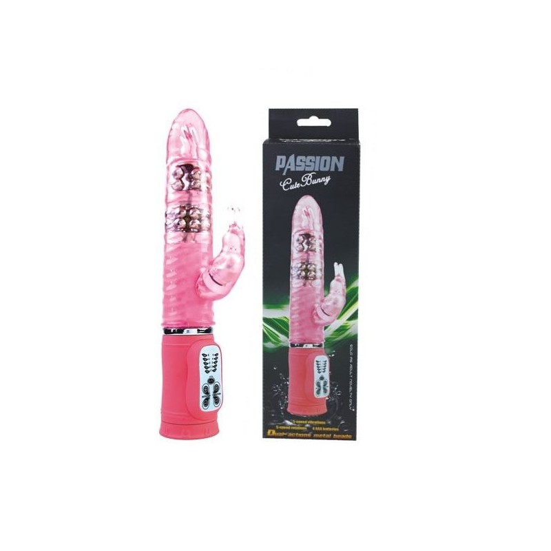 Vibratore Rabbit Baile Cute Passione Bunny 27Cm - BAILE ROTATIONS - Vibratori Rabbit | erosidea.com