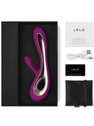 Lelo - Vibratore Soraya 2 Rabbit Deep Rose - Lelo - Vibratori Rabbit | erosidea.com