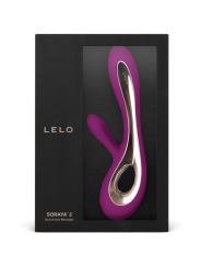 Lelo - Vibratore Soraya 2 Rabbit Deep Rose - Lelo - Vibratori Rabbit | erosidea.com