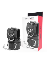 Darkness - Manette Nere - DARKNESS BONDAGE - Manette e Polsini | erosidea.com