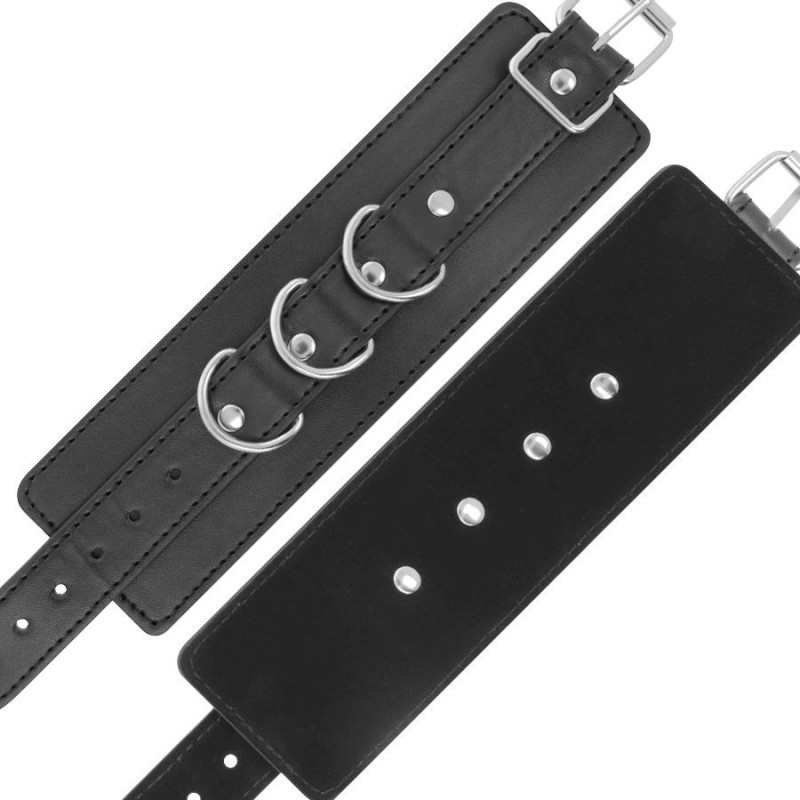Darkness - Manette Nere - DARKNESS BONDAGE - Manette e Polsini | erosidea.com