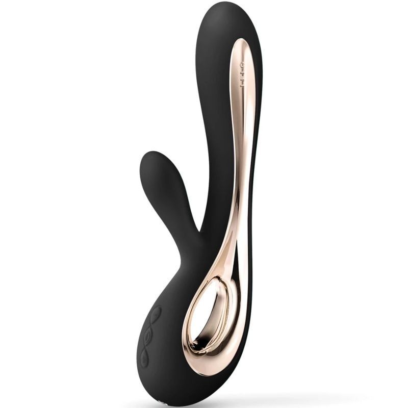 Vibratore Lelo Rabbit Nero Soraya 2 - Lelo - Vibratori Rabbit | erosidea.com