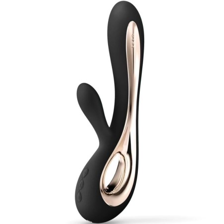Vibratore Lelo Rabbit Nero Soraya 2 - Lelo - Vibratori Rabbit | erosidea.com
