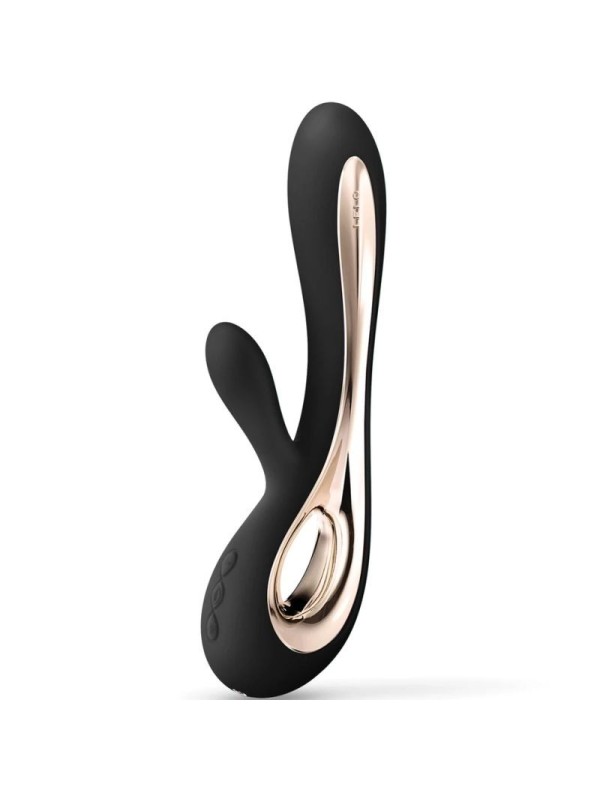 Vibratore Lelo Rabbit Nero Soraya 2 - Lelo - Vibratori Rabbit | erosidea.com