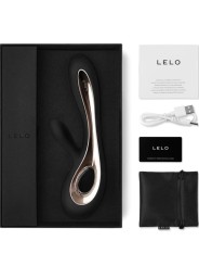 Vibratore Lelo Rabbit Nero Soraya 2 - Lelo - Vibratori Rabbit | erosidea.com