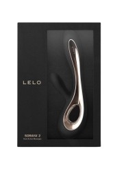 Vibratore Lelo Rabbit Nero Soraya 2 - Lelo - Vibratori Rabbit | erosidea.com