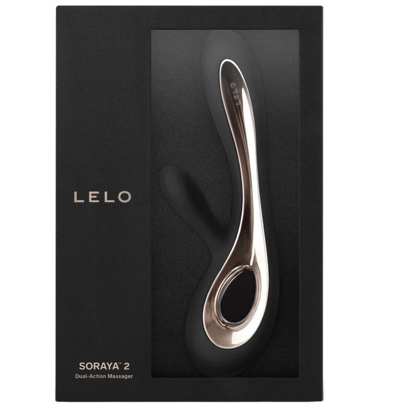 Vibratore Lelo Rabbit Nero Soraya 2 - Lelo - Vibratori Rabbit | erosidea.com