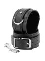 Darkness - Manette Nere Regolabili Con Doppio Nastro Di Rinforzo - DARKNESS BONDAGE - Manette e Polsini | erosidea.com