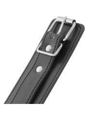 Darkness - Manette Nere Regolabili Con Doppio Nastro Di Rinforzo - DARKNESS BONDAGE - Manette e Polsini | erosidea.com