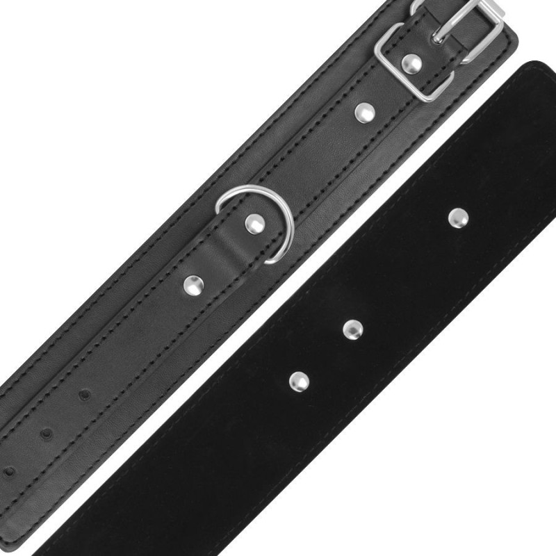 Darkness - Manette Nere Regolabili Con Doppio Nastro Di Rinforzo - DARKNESS BONDAGE - Manette e Polsini | erosidea.com