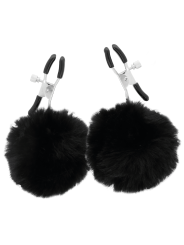 Darkness - Morsetti Per Capezzoli Con Pom Pom 1 - DARKNESS SENSATIONS - Pinzette Capezzoli | erosidea.com