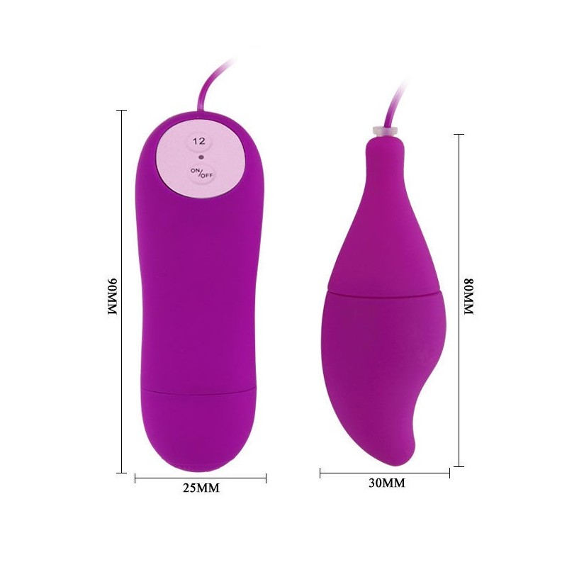 Vibratore Baile Pleasure Shell Wired Control - BAILE STIMULATING - Vibratori Mini | erosidea.com