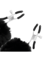 Darkness - Morsetti Per Capezzoli Con Pom Pom 1 - DARKNESS SENSATIONS - Pinzette Capezzoli | erosidea.com