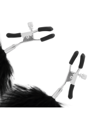 Darkness - Morsetti Per Capezzoli Pom-Pom 2 - DARKNESS SENSATIONS - Pinzette Capezzoli | erosidea.com