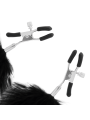 Darkness - Morsetti Per Capezzoli Pom-Pom 2 - DARKNESS SENSATIONS - Pinzette Capezzoli | erosidea.com