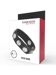 Darkness - Anello Di Erezione In Pelle - DARKNESS SENSATIONS - Anelli Fallici | erosidea.com