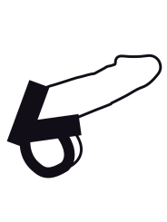Darkness - Anello In Pelle Per Pene E Testicoli - DARKNESS SENSATIONS - Anelli Fallici | erosidea.com