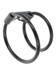 Darkness - Doppio Anello Per Pene Flessibile - DARKNESS SENSATIONS - Anelli Fallici | erosidea.com