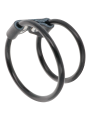 Darkness - Doppio Anello Per Pene Flessibile - DARKNESS SENSATIONS - Anelli Fallici | erosidea.com