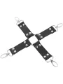 Darkness - Manette In Pelle Per Piedi E Mani Nere - DARKNESS BONDAGE - Manette e Polsini | erosidea.com