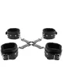 Darkness - Manette In Pelle Per Piedi E Mani Nere - DARKNESS BONDAGE - Manette e Polsini | erosidea.com