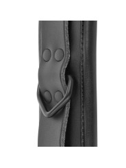 Darkness - Manette E Colletto In Pelle Nera - DARKNESS - Manette e Polsini | erosidea.com