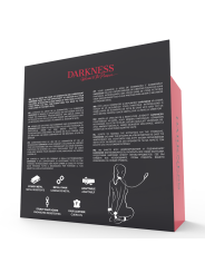 Darkness - Manette E Colletto In Pelle Nera - DARKNESS - Manette e Polsini | erosidea.com