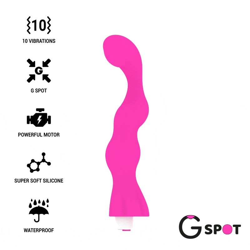 Vibratore G-Spot George Gum Rosa - G-SPOT - Vibratori punto G | erosidea.com