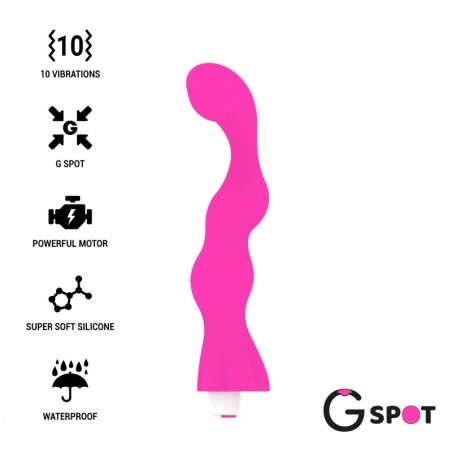 Vibratore G-Spot George Gum Rosa - G-SPOT - Vibratori punto G | erosidea.com