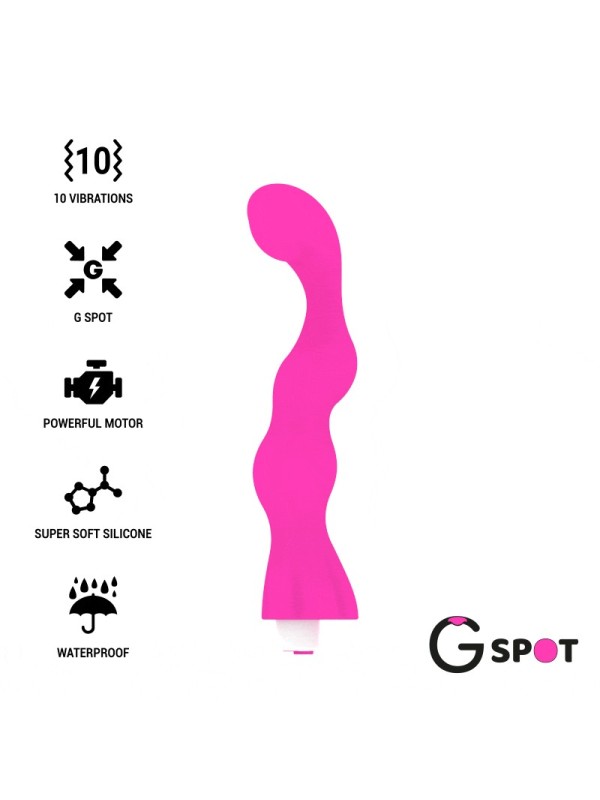 Vibratore G-Spot George Gum Rosa - G-SPOT - Vibratori punto G | erosidea.com
