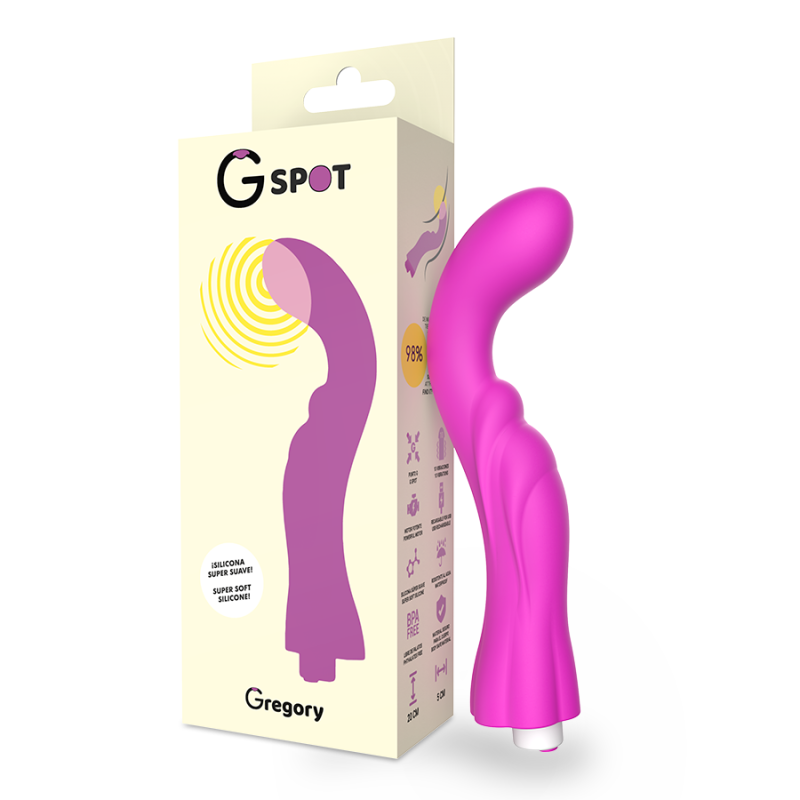 Vibratore G-Spot Gregory Viola G-Spot - G-SPOT - Vibratori punto G | erosidea.com