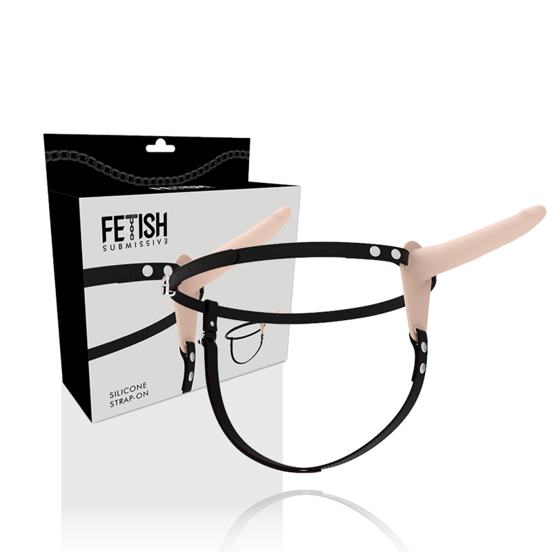 Fetish Submissive Harness - Flesh Silicone 15 Cm - FETISH SUBMISSIVE HARNESS - Masturbatori | erosidea.com