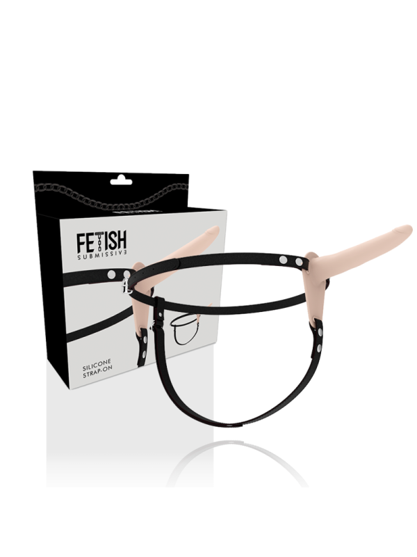 Fetish Submissive Harness - Flesh Silicone 15 Cm - FETISH SUBMISSIVE HARNESS - Masturbatori | erosidea.com