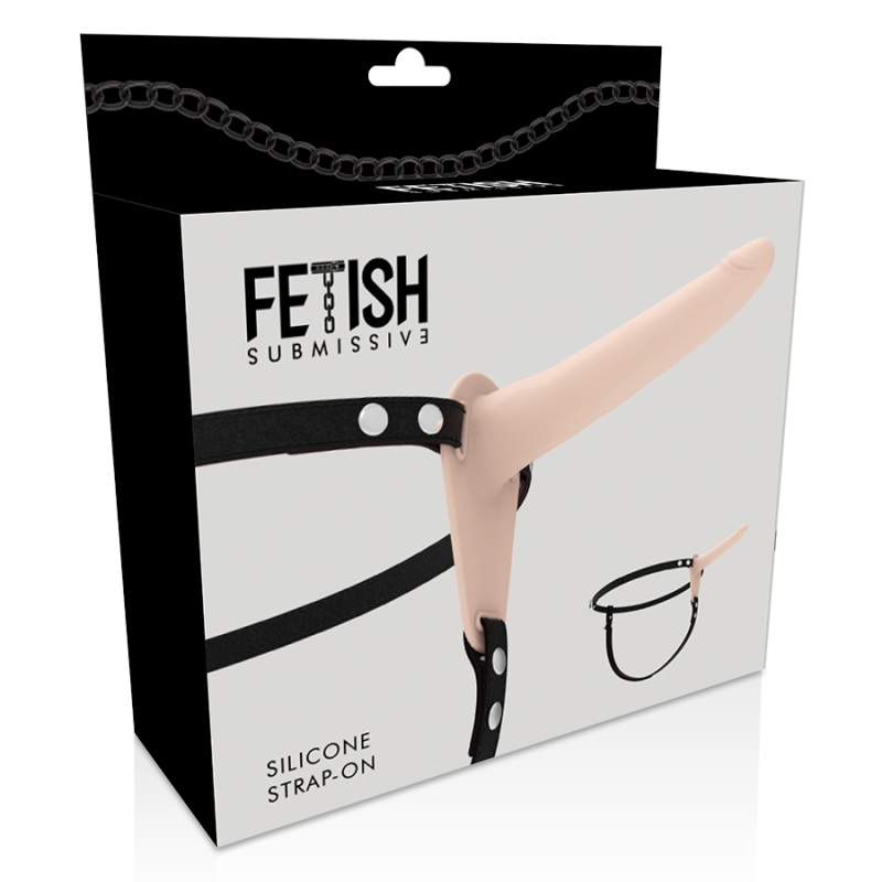 Fetish Submissive Harness - Flesh Silicone 15 Cm - FETISH SUBMISSIVE HARNESS - Masturbatori | erosidea.com