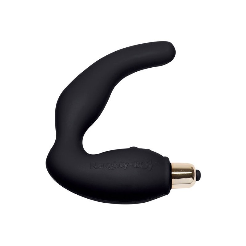 Rocks-Off - Stimolatore Punto G Maschio Naughty-Boy 7 V Nero - ROCKS-OFF - Prostata e Perineo | erosidea.com