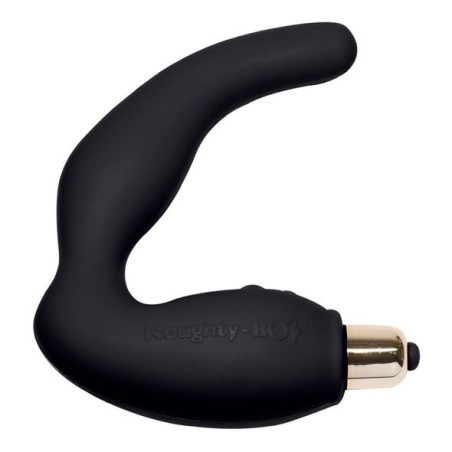 Rocks-Off - Stimolatore Punto G Maschio Naughty-Boy 7 V Nero - ROCKS-OFF - Prostata e Perineo | erosidea.com