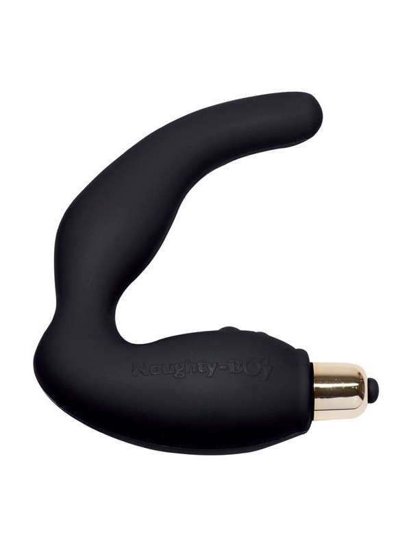 Rocks-Off - Stimolatore Punto G Maschio Naughty-Boy 7 V Nero - ROCKS-OFF - Prostata e Perineo | erosidea.com