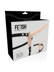 Vibratore Fetish Submissive Harness In Silicone Flesh 15 Cm - FETISH SUBMISSIVE HARNESS - Vibratori | erosidea.com