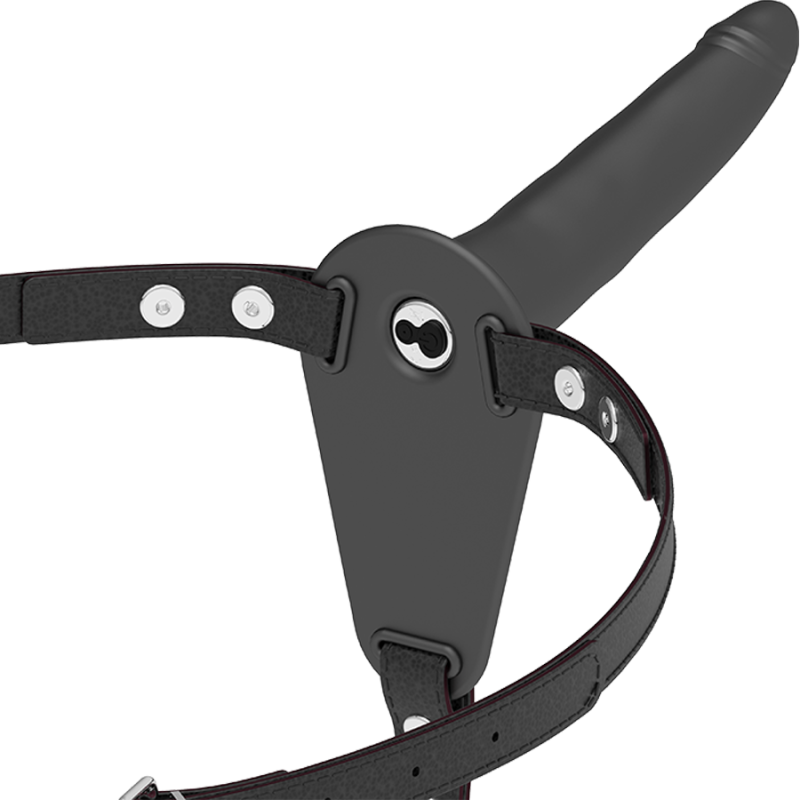Vibratore Fetish Submissive Harness In Silicone Nero 15 Cm - FETISH SUBMISSIVE HARNESS - Vibratori | erosidea.com